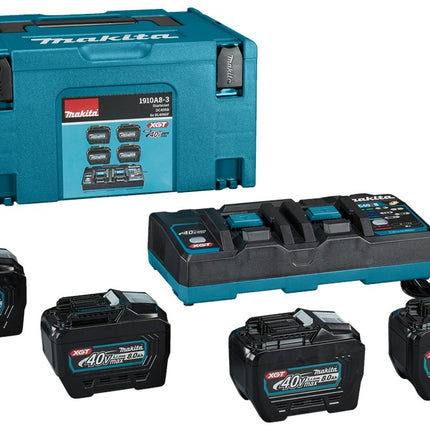 Afbeelding Makita startset dc40rb 4xbl4080f 1910A8-3