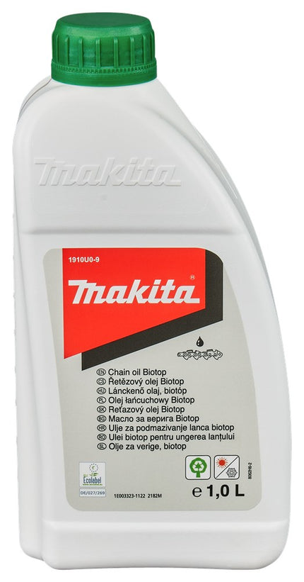 Afbeelding Makita kettingzaagolie biotop 1l 1910U0-9