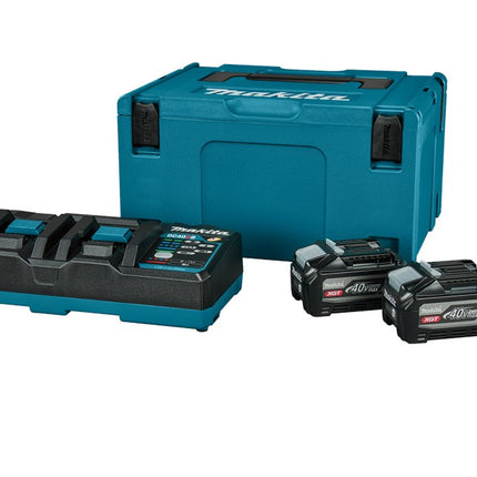 Afbeelding Makita startset dc40rb 2x bl4040f 1911D8-0