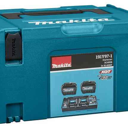 Afbeelding Makita startset dc40rb 2xbl4080f 191Y97-1