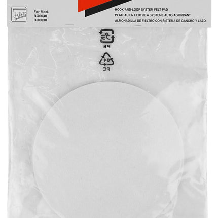 Afbeelding Makita poetsschijf vilt 150mm 193288-0