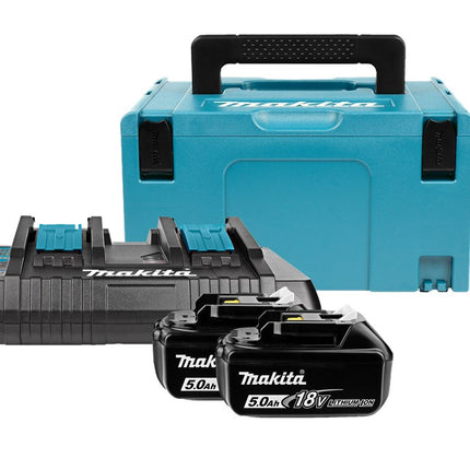 Afbeelding Makita startset dc18rd/2xbl1850b 197629-2