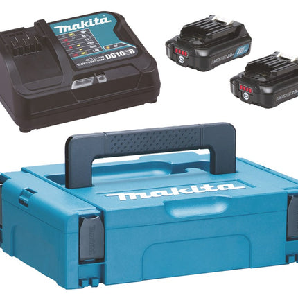Afbeelding Makita startset dc10sa/2xbl1020b 197658-5