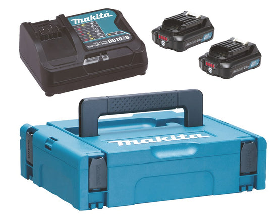 Afbeelding Makita startset dc10sa/2xbl1020b 197658-5
