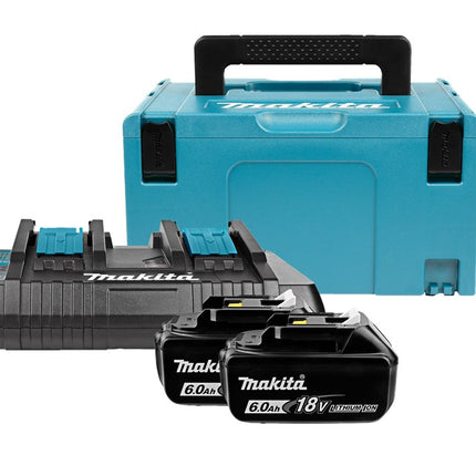 Afbeelding Makita startset dc18rd 2xbl1860b 198077-8