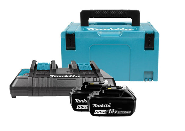 Afbeelding Makita startset dc18rd 2xbl1860b 198077-8