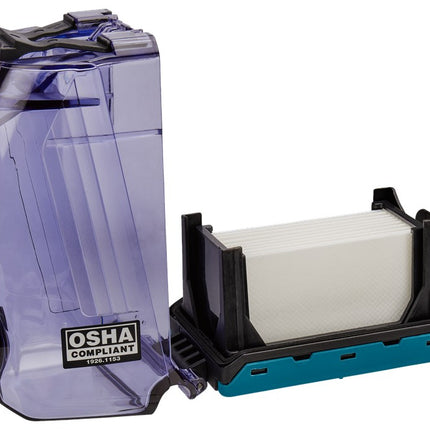 Makita STOFBOX MET FILTERREINIGING EN HEPA FIJNSTOFFILTER