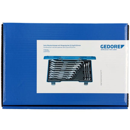 GEDORE RINGRATEL-STEEKSLEUTELSET 12-DLG 7 R-012