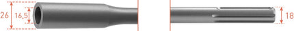 Aardpenadapter SDS-max