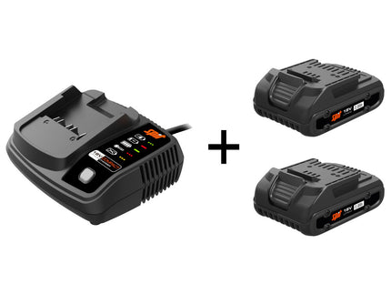 Spit Energy Pack 2ah 18v (2 Accu's & Compact Lader)
