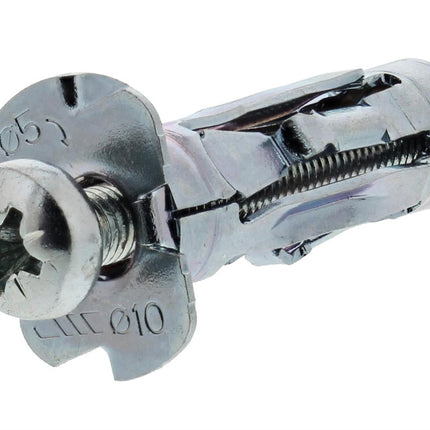 SPIT STELLIX HOLLEWANDPLUG M4/35 150 ST.MET SCHROEF - 150 STUKS IN ECO EMMER