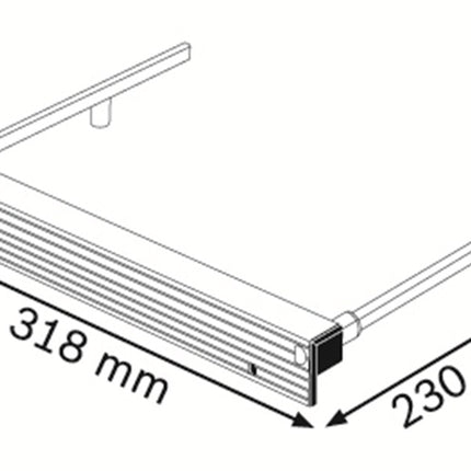 Afbeelding Bosch parallelgeleider Parallel Geleider - GKT 55 GCE