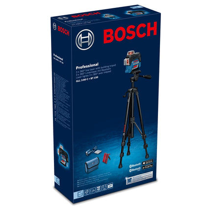 Bosch GLL 3-80 C Lijnlaser met Bouwstatief - 0601063R01