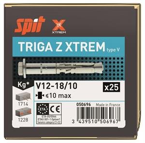 SPIT Triga ZV V12-18/10 Veiligheidsanker Xtrem Verzinkt 25st - 050696