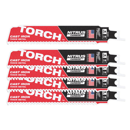 Afbeelding MILWAUKEE® metaal: heavy duty torch™ met nitrus carbide™ Metal: Torch with Nitrus Carbide