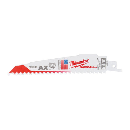 Afbeelding MILWAUKEE® hout met spijkers: heavy duty ax™ sloopbladen Wood with nail: AX