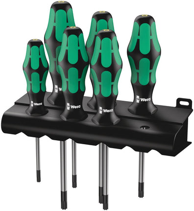 367/6 TORX® BO Kraftform Plus TORX® BO-Schroevendraaierset + houder, 6 -delig
