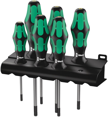 367/6 TORX® BO Kraftform Plus TORX® BO-Schroevendraaierset + houder, 6 -delig