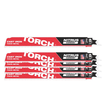 Afbeelding MILWAUKEE® metaal: heavy duty torch™ met nitrus carbide™ Metal: Torch with Nitrus Carbide