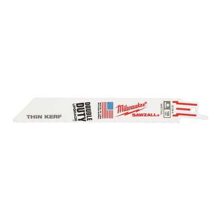 Afbeelding MILWAUKEE® thin kerf reciprozaagbladen voor metaal Metal: THIN KERF Blades