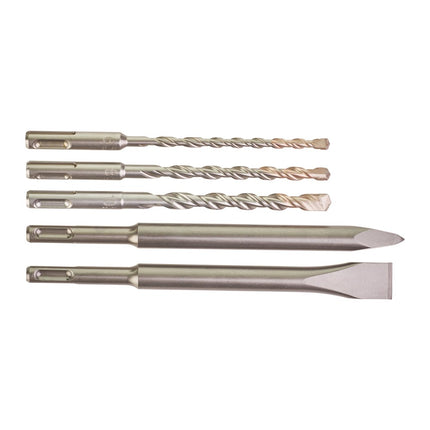 Afbeelding MILWAUKEE® startersset sds-plus boren & beitels (5-delig) SDS-Plus M2 Drill bits