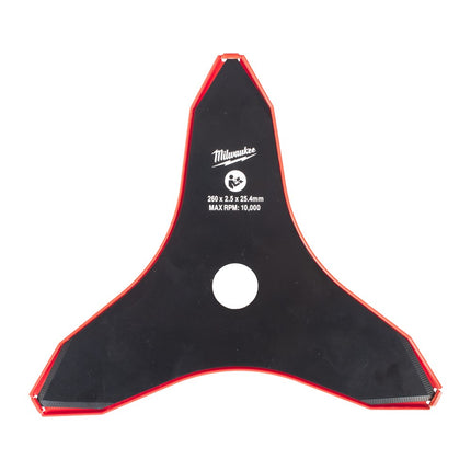 Afbeelding MILWAUKEE® vervangmes voor 3-bladige bosmaaiers Brush cutter replacement blade- 3-tooth