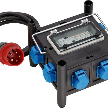 Brennenstuhl Compacte Rubberen Stroomverdeler BSV 3 FI/16-7 H07RN-F5G2.5 - 1153690600