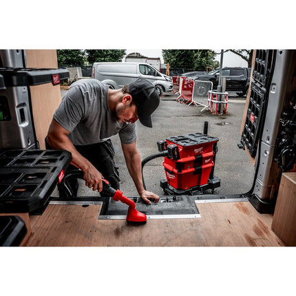 Afbeelding MILWAUKEE® m18 fuel™ nexus 23l l-klasse stofzuiger met dubbele accu M18 F2VC23LG2