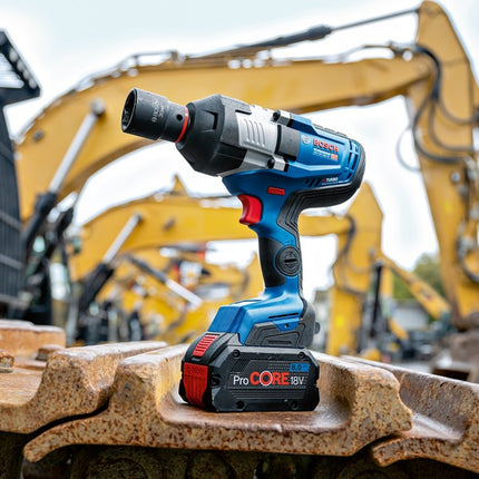 Bosch GDS 18V-1600 HC SOLO SLAGMOERAANZETTER  + COMO L-BOXX