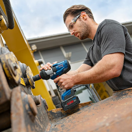 Bosch GDS 18V-1600 HC SOLO SLAGMOERAANZETTER  + COMO L-BOXX