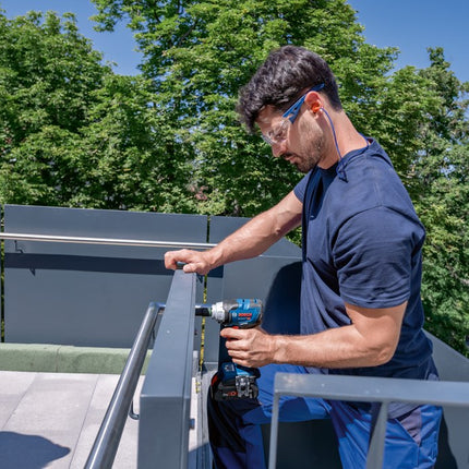 Bosch GDS 18V-320 HC SLAGMOERAANZETTER        2XPC 4,0AH + GAL18V-40 L-B