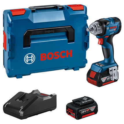 Bosch GDS 18V-330 HC 2X5,0AH SLAGMOERAANZETTER+GAL 18V-40+L-B