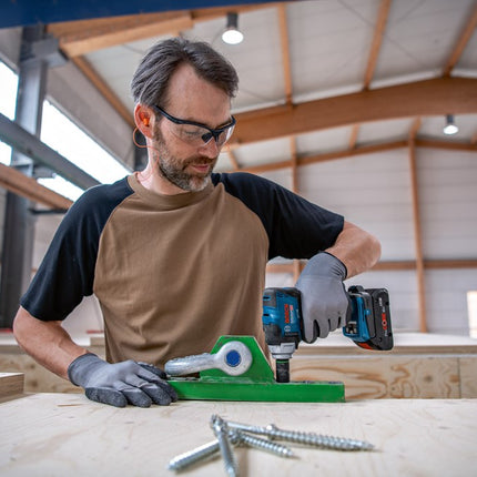 Bosch GDS 18V-330 HC 2X5,0AH SLAGMOERAANZETTER+GAL 18V-40+L-B