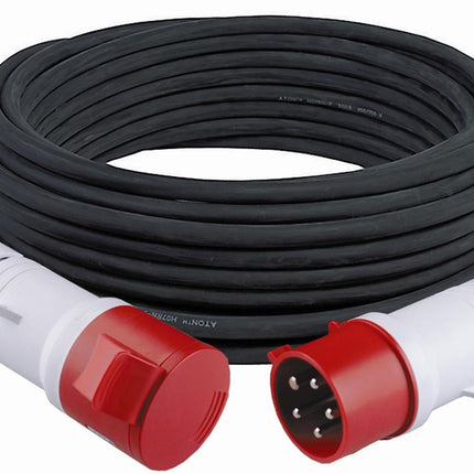 Connectra CEE VERLENGLEIDING 32A NWPK 5X2,5 25M