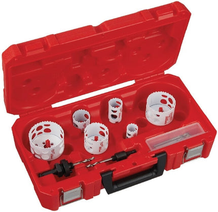 Milwaukee 10-Delige Set HOLE DOZER Bi-Metaal Gatzagen - 49224201