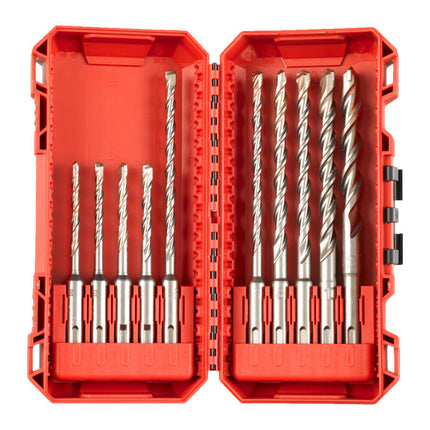 Milwaukee SDS-PLUS M2 Borenset 10-delig - 4932492117
