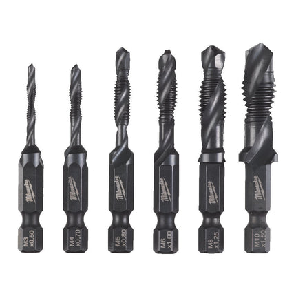 Milwaukee HSS G Tapborenset 6-delig - 4932498267