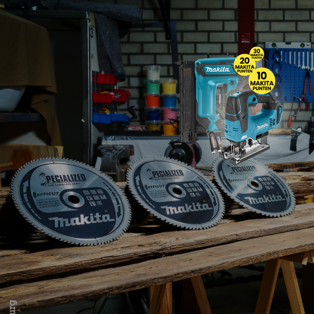 <h1>MAKITA HOUTBOUW<br/>CADEAUWINKEL</h1>