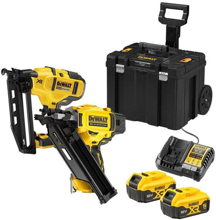 DEWALT DCK246P2T-QW 18V XR tacker twin kit met DCN930 + DCN660 – 2x 5.0Ah accu in TSTAK (accu tacker)