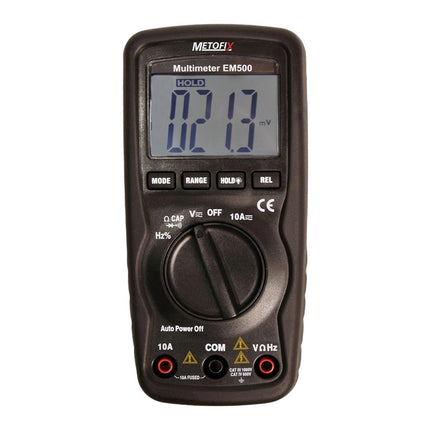 Afbeelding METOFIX multimeter digitaal EM500