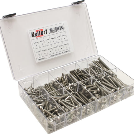 Assortimentsdoosje metaalschroef Kelfort