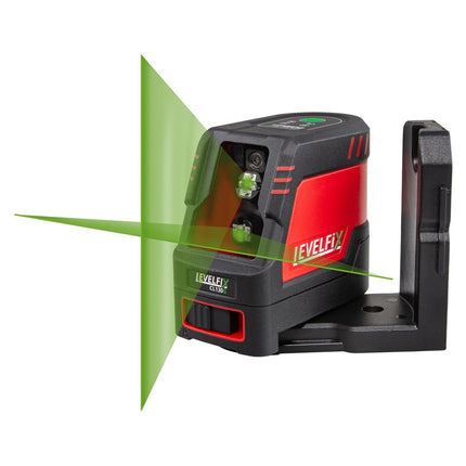 Afbeelding LEVELFIX kruislaser met groene straal CL130G