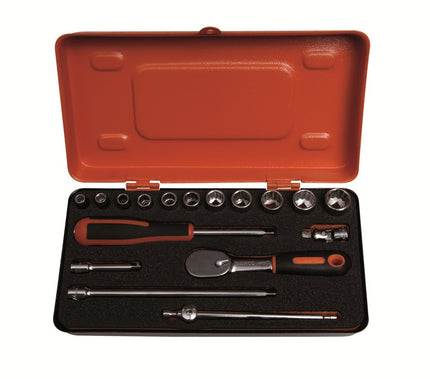 Afbeelding BAHCO dopsleutelset 1/4