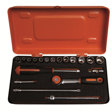 Afbeelding BAHCO dopsleutelset 1/4" 6719MHR