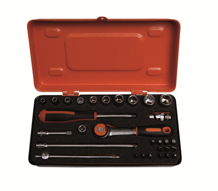 Afbeelding BAHCO dopsleutelset 1/4