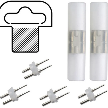 TRONIX Koppelset voor Lichtslang 13mm - 69214