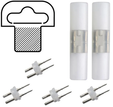 TRONIX Koppelset voor Lichtslang 13mm - 69214