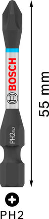 Bosch 15 PRO BITS IMPACT PH2 55MM