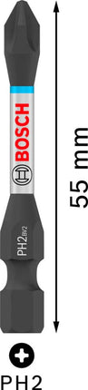 Bosch 15 PRO BITS IMPACT PH2 55MM