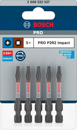 Bosch 5 PRO BITS IMPACT P2R2 55MM
